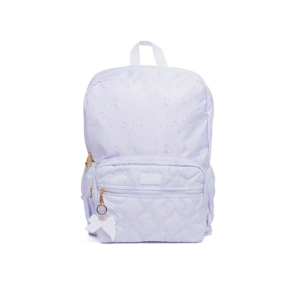 LoveShackFancy x Target Backpack Blue Ditsy Floral Bag Blue Everblooming Rosette